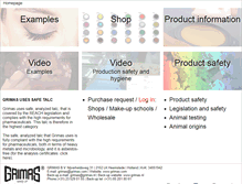 Tablet Screenshot of grimas.com
